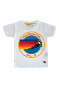 KIDS AVIATOR NATION VAIL TEE - WHITE