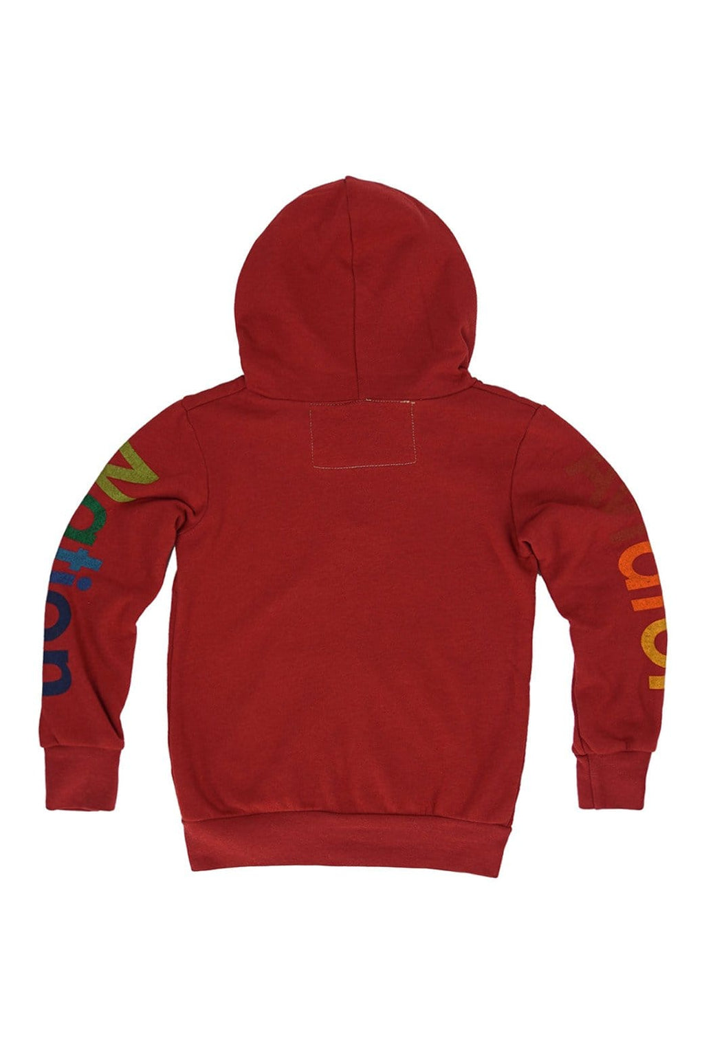 KIDS AVIATOR NATION VENICE ZIP HOODIE - RED
