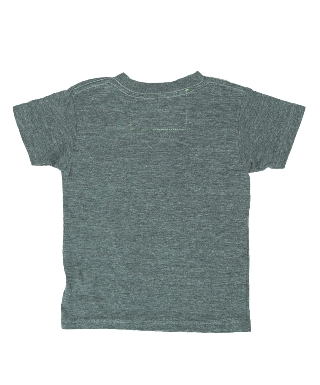 KIDS BOLT TEE - HEATHER GREY