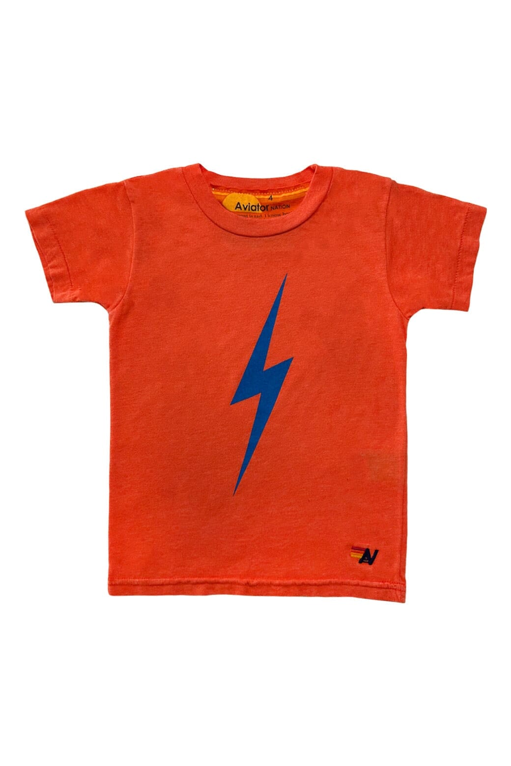 KIDS BOLT TEE - ORANGE