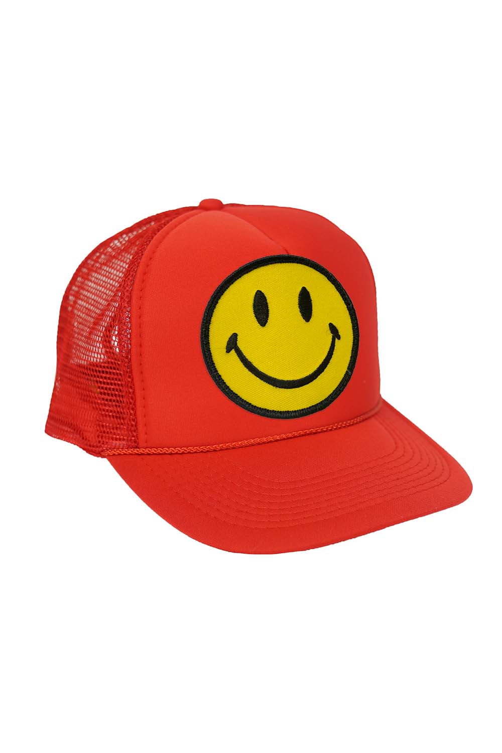 KIDS SMILEY VINTAGE FOAM TRUCKER HAT