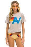 LOGO BOYFRIEND TEE - SAND