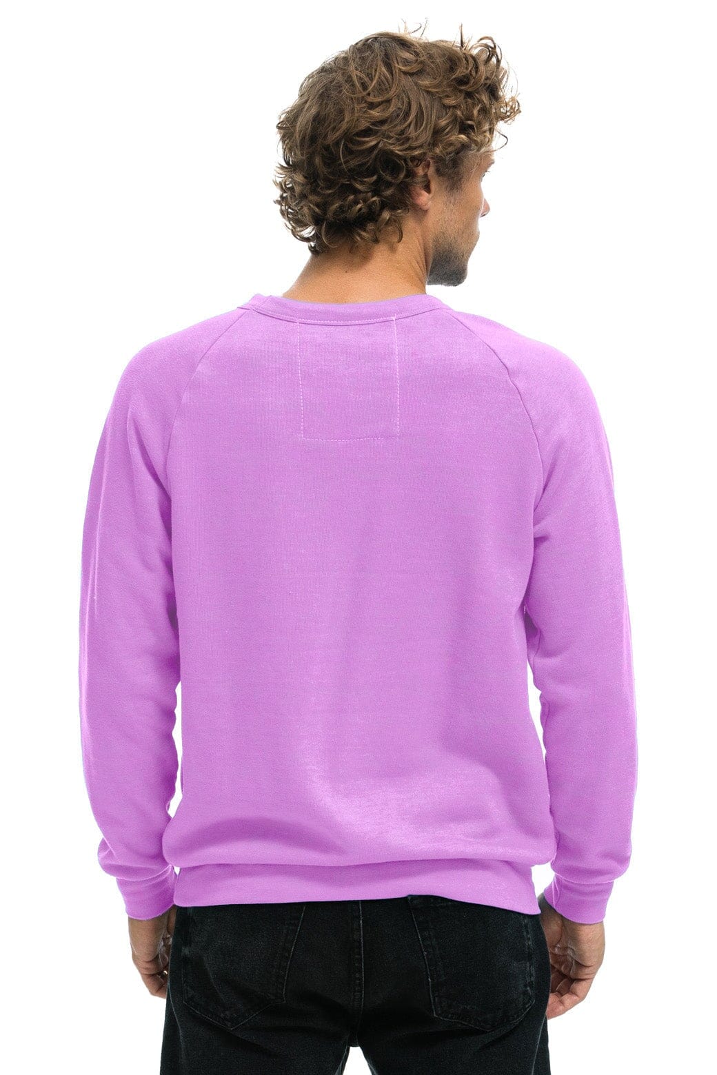 LOGO SWEATSHIRT - NEON PURPLE