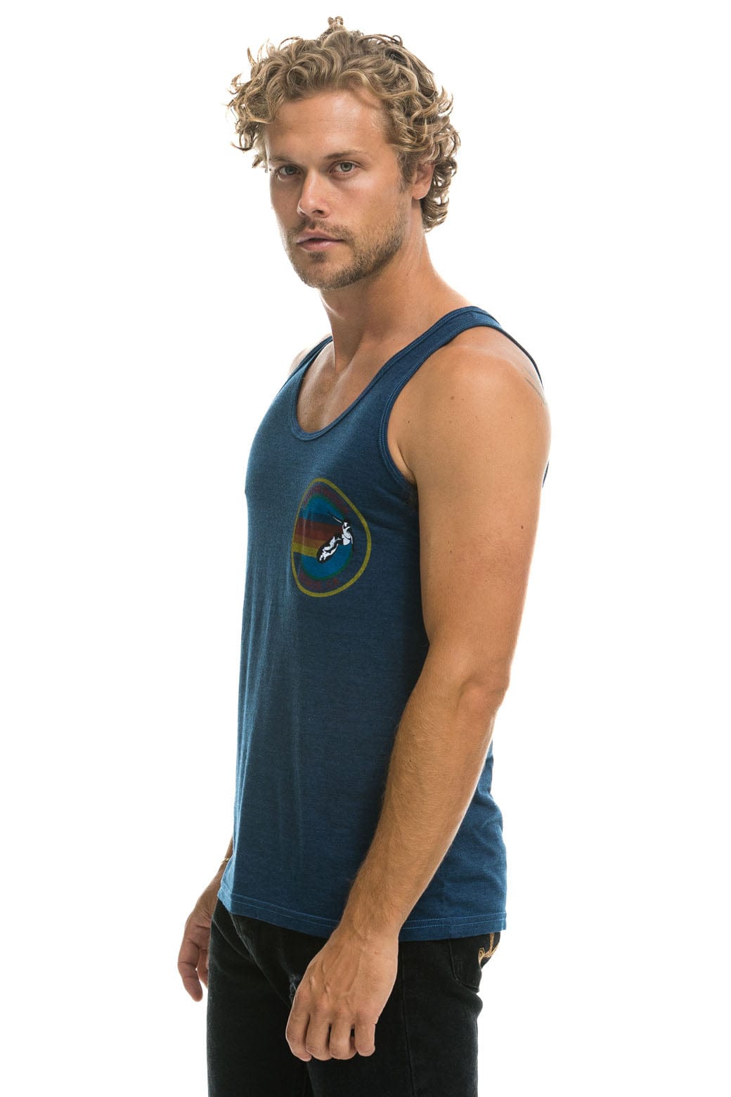 MENS AVIATOR NATION VENICE TANK - NAVY