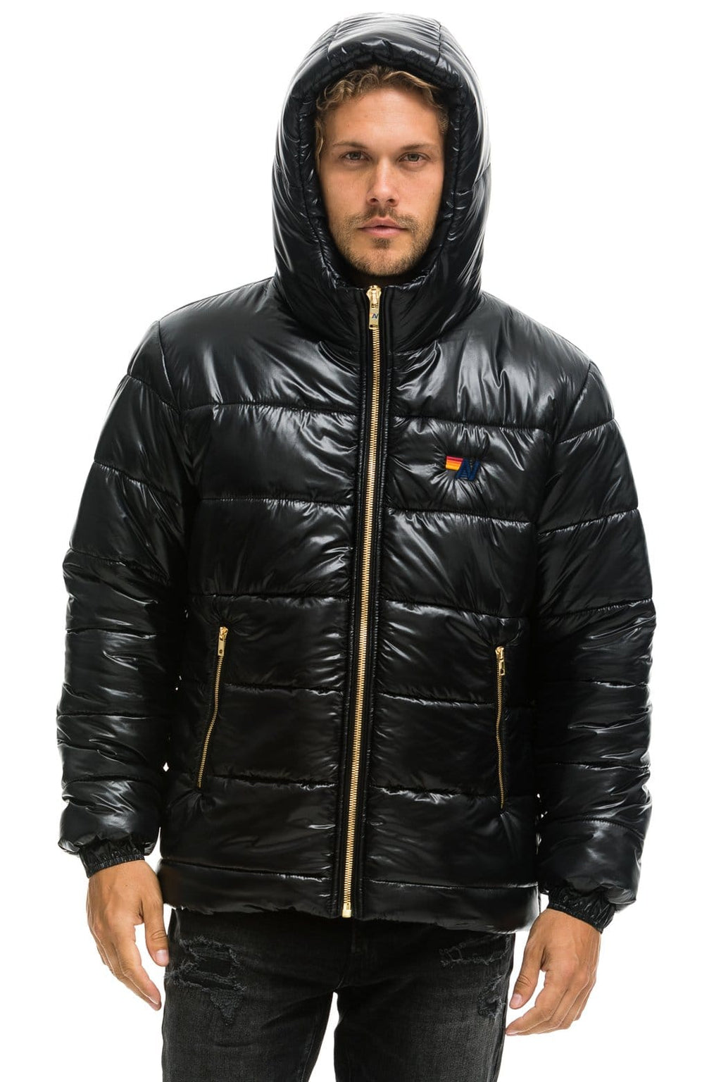BOLT LUXE TREKKER JACKET - GLOSSY BLACK