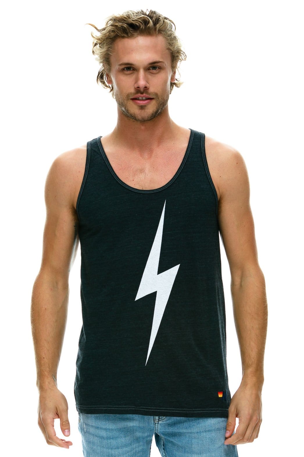 MENS BOLT TANK - CHARCOAL