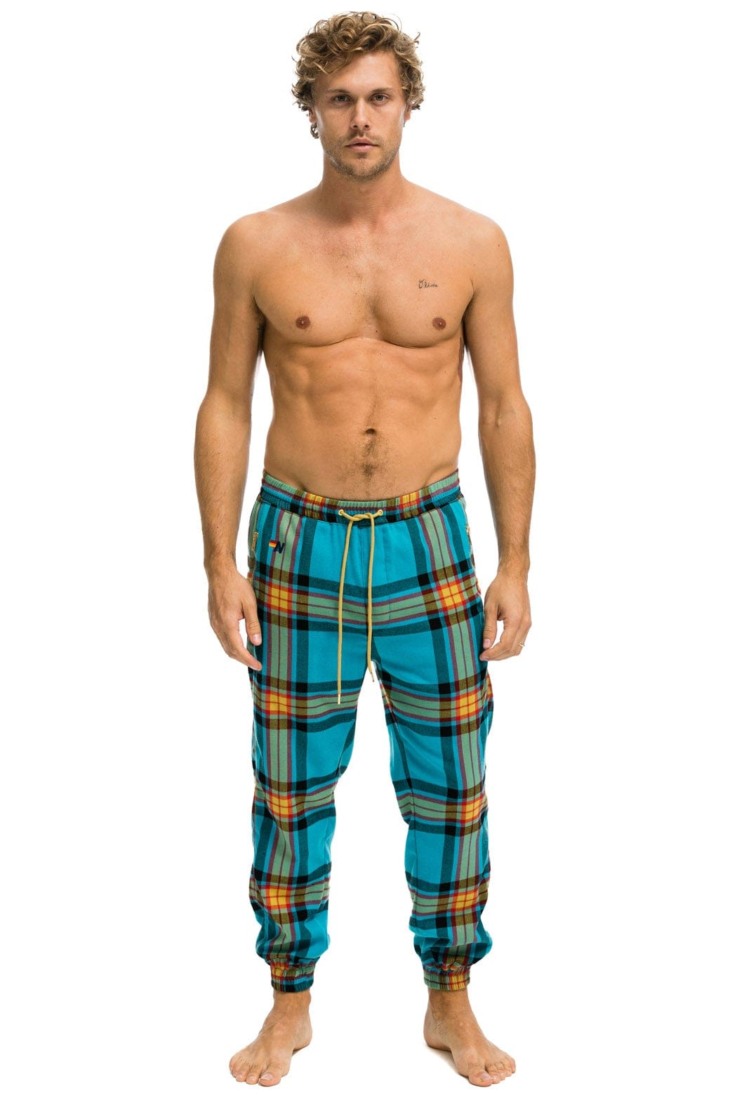 UNISEX PLAID LODGE PANT - JACKSON PLAID