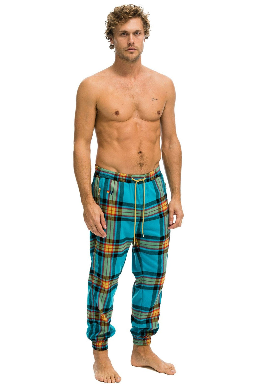 UNISEX PLAID LODGE PANT - JACKSON PLAID