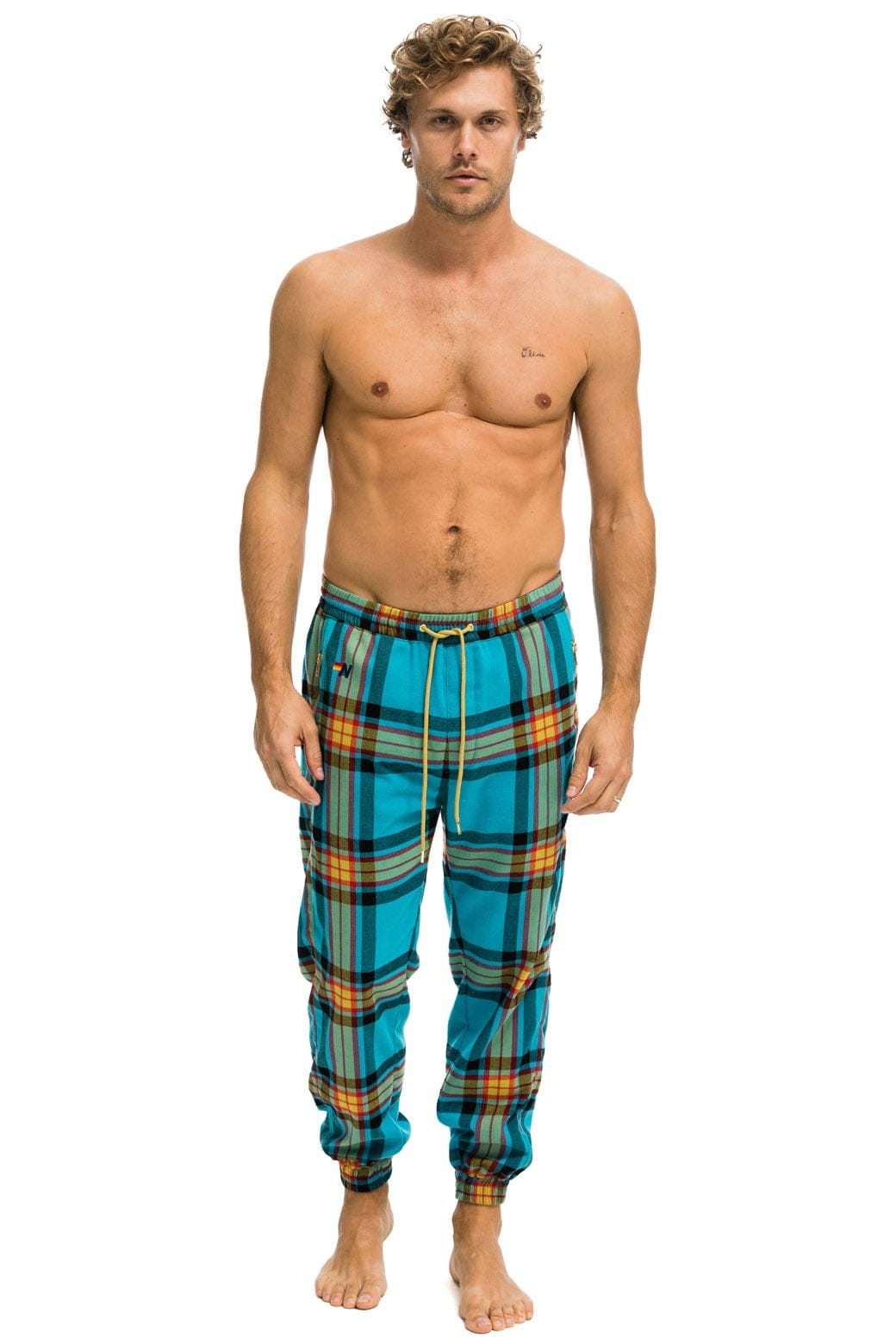 UNISEX PLAID LODGE PANT - JACKSON PLAID