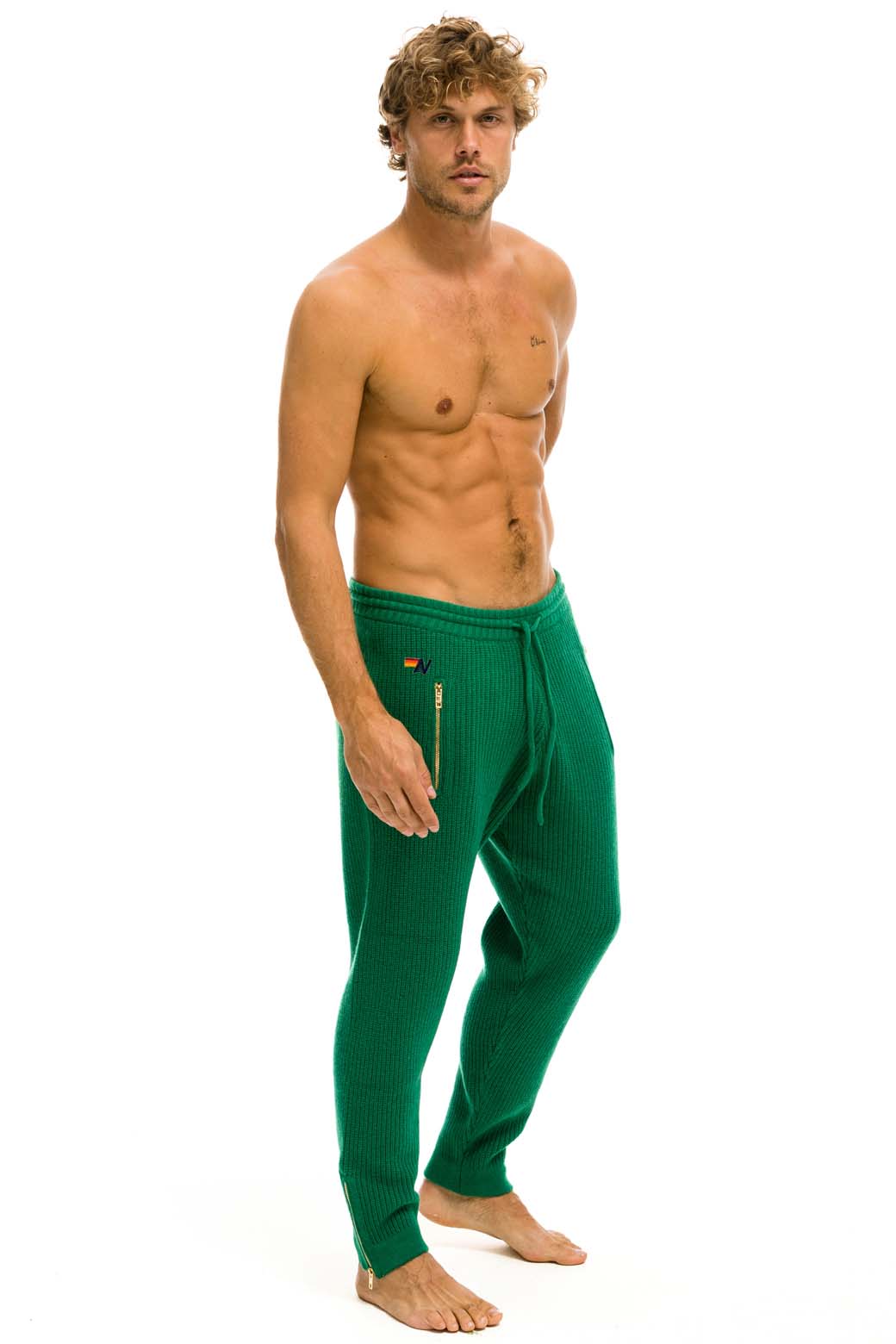 MENS VINTAGE CABIN CASHMERE SWEATER PANT - AMAZON