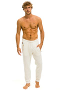 MENS VINTAGE CABIN CASHMERE SWEATER PANT - VINTAGE WHITE