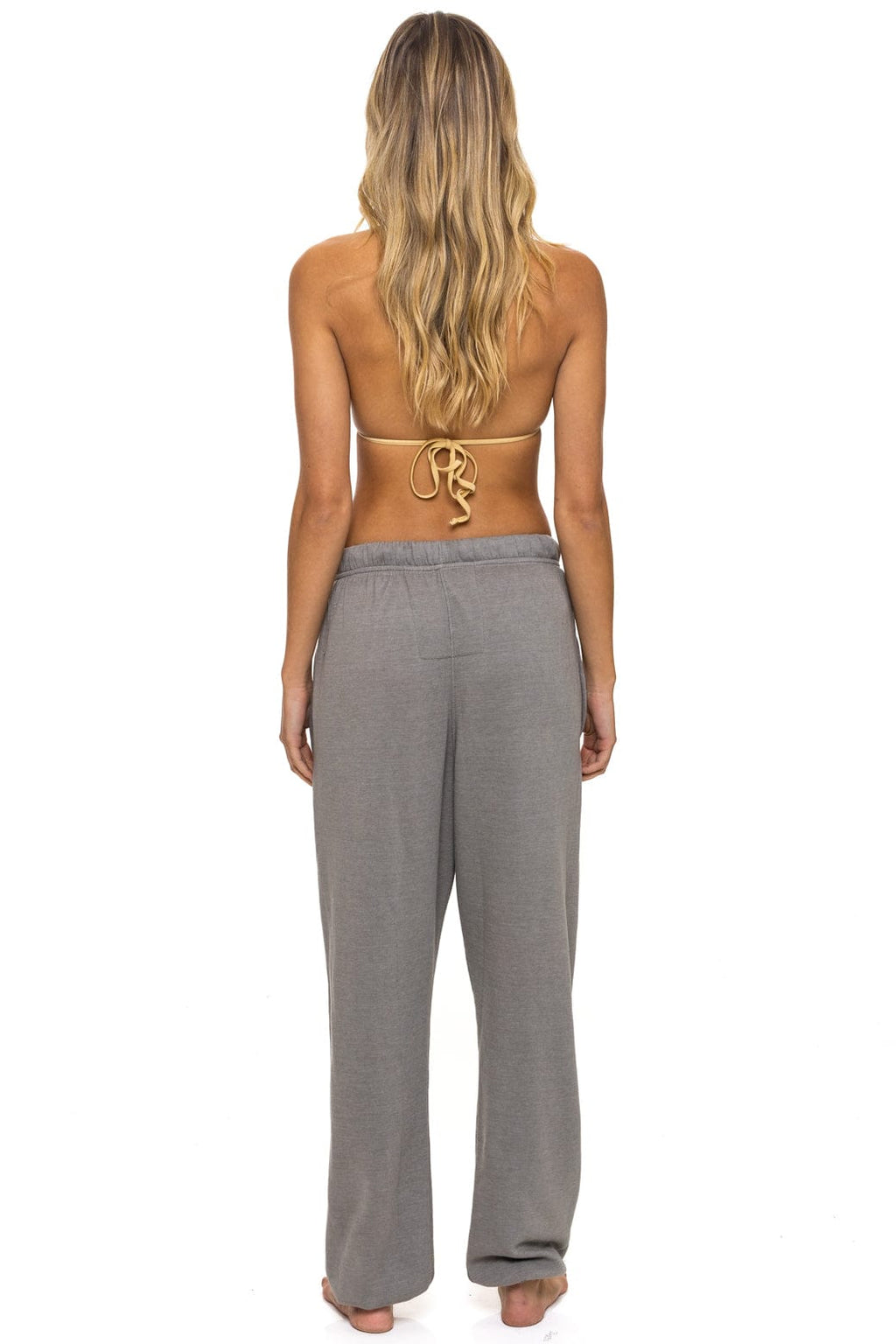 LOGO SWEATPANTS - SLATE