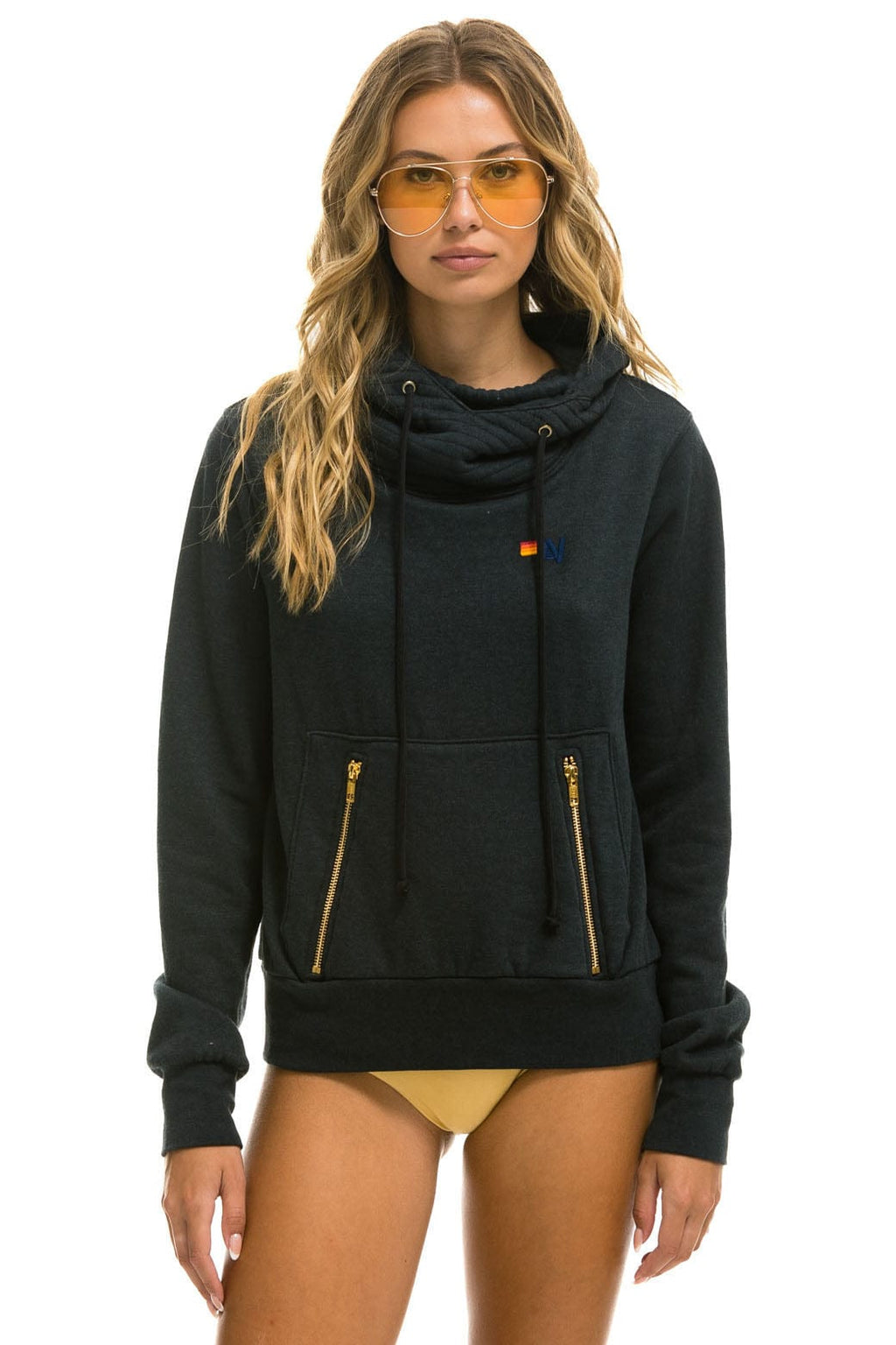 NINJA PULLOVER HOODIE -CHARCOAL