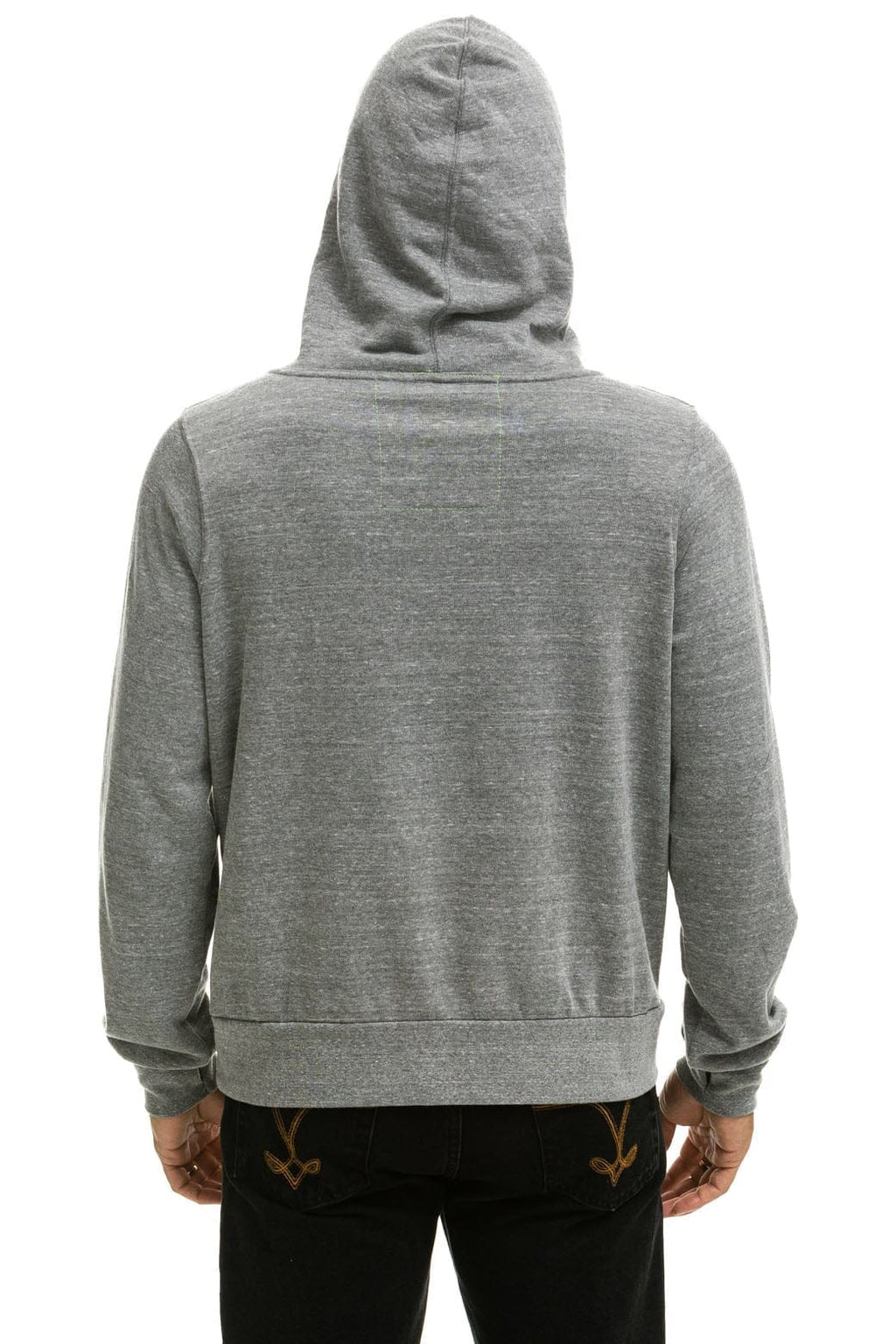 NINJA PULLOVER HOODIE - HEATHER GREY