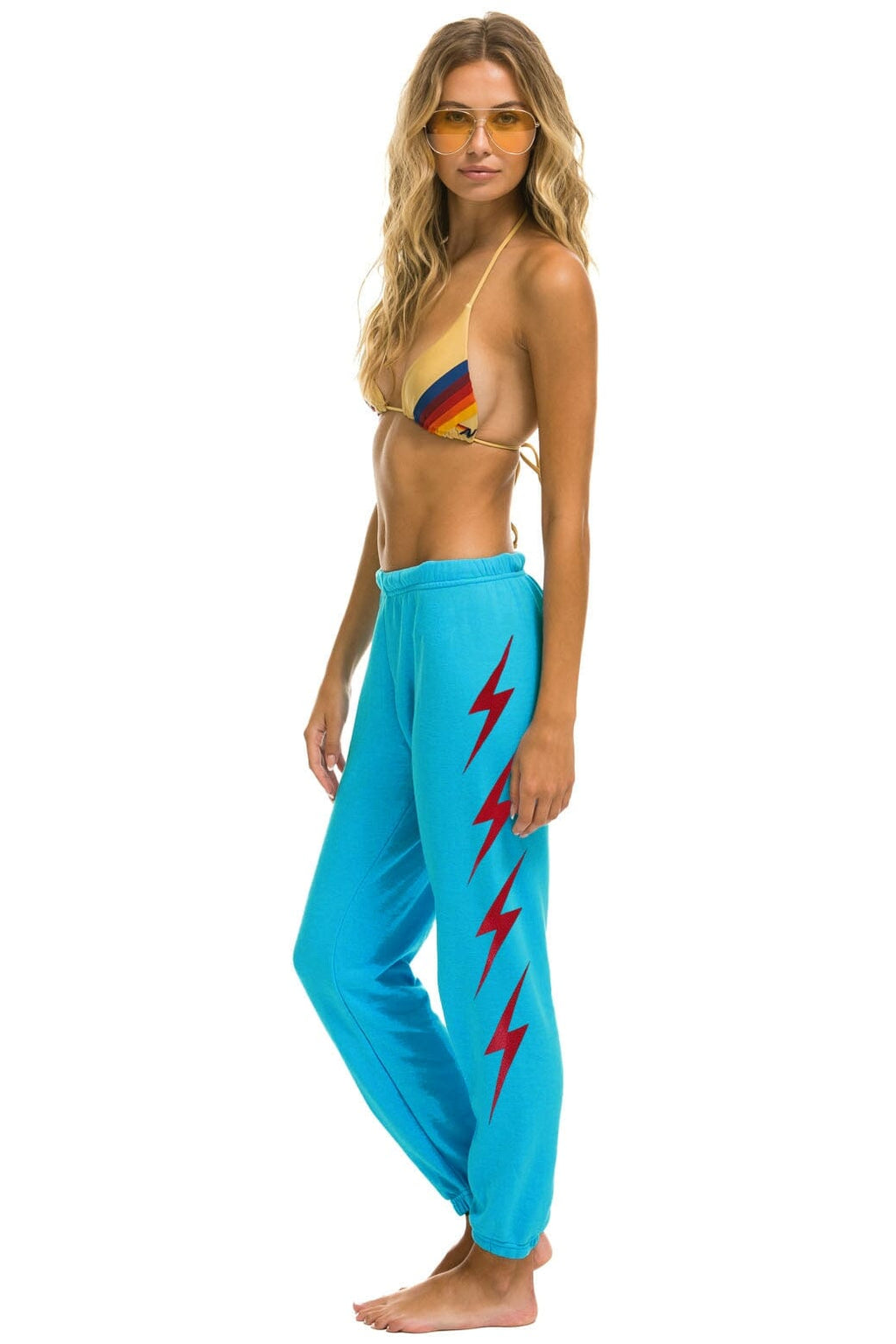 OUTSIDE LANDS 2024 UNISEX SWEATPANTS - NEON BLUE