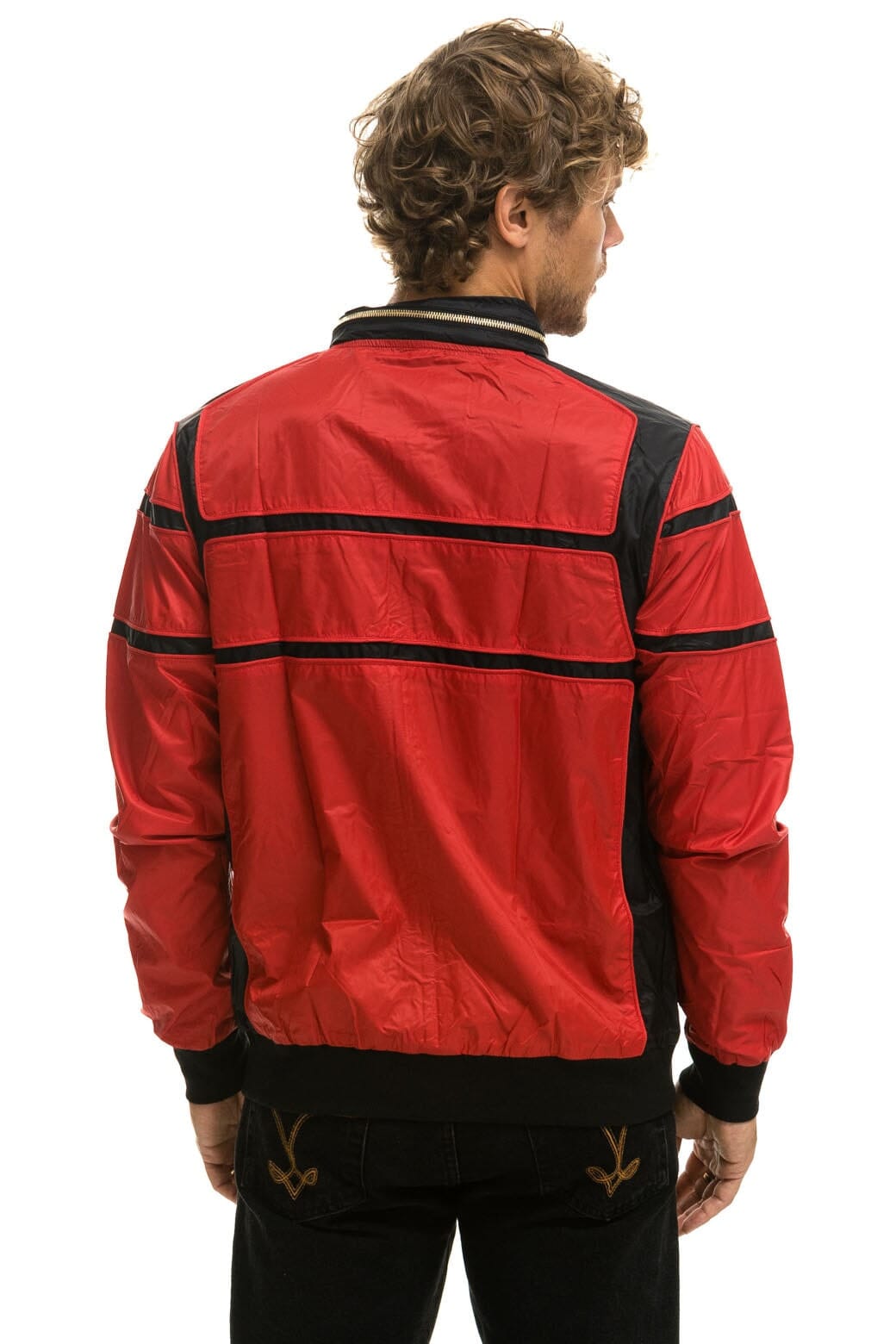 RACER JACKET - CHERRY