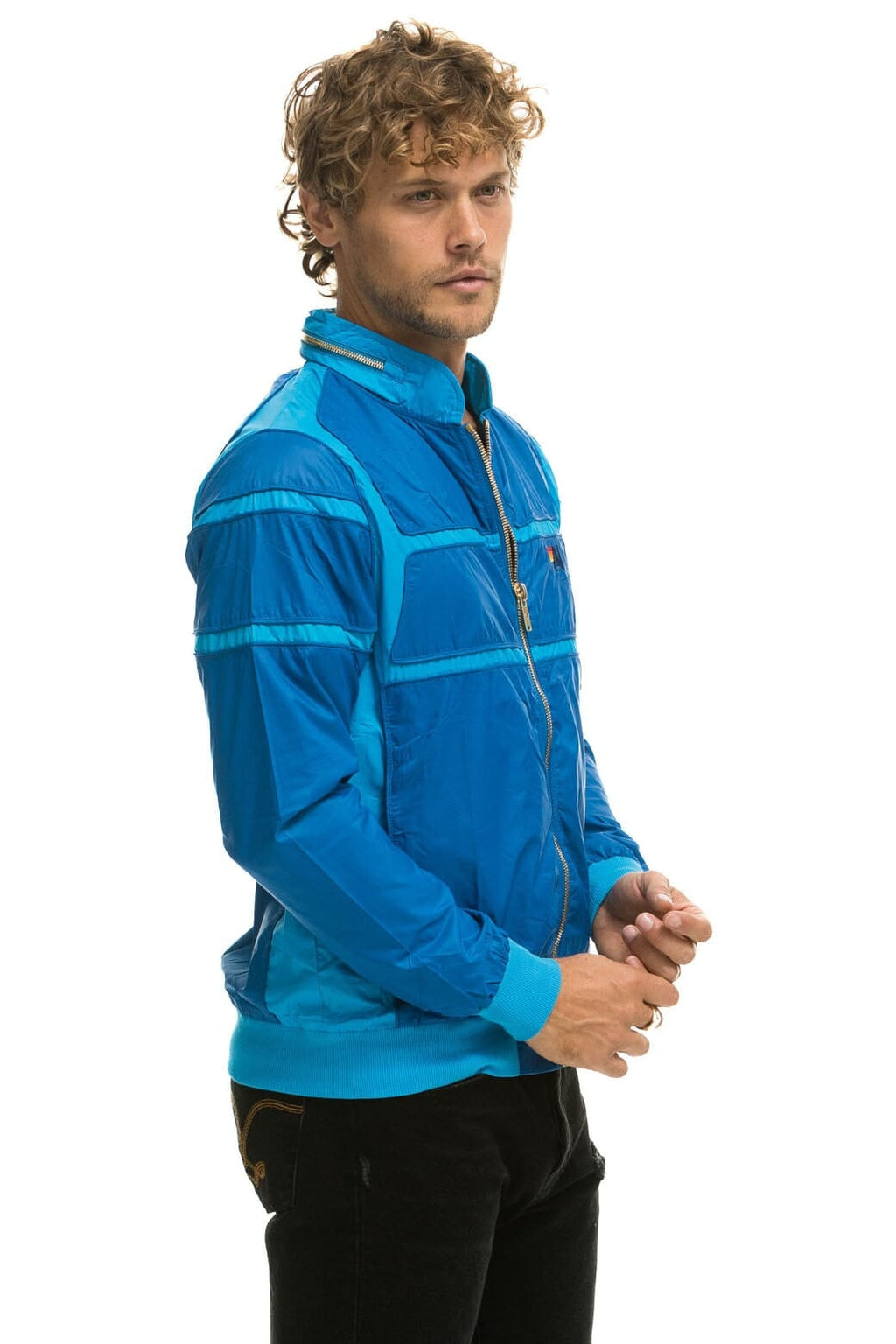 RACER JACKET - SNORKEL BLUE