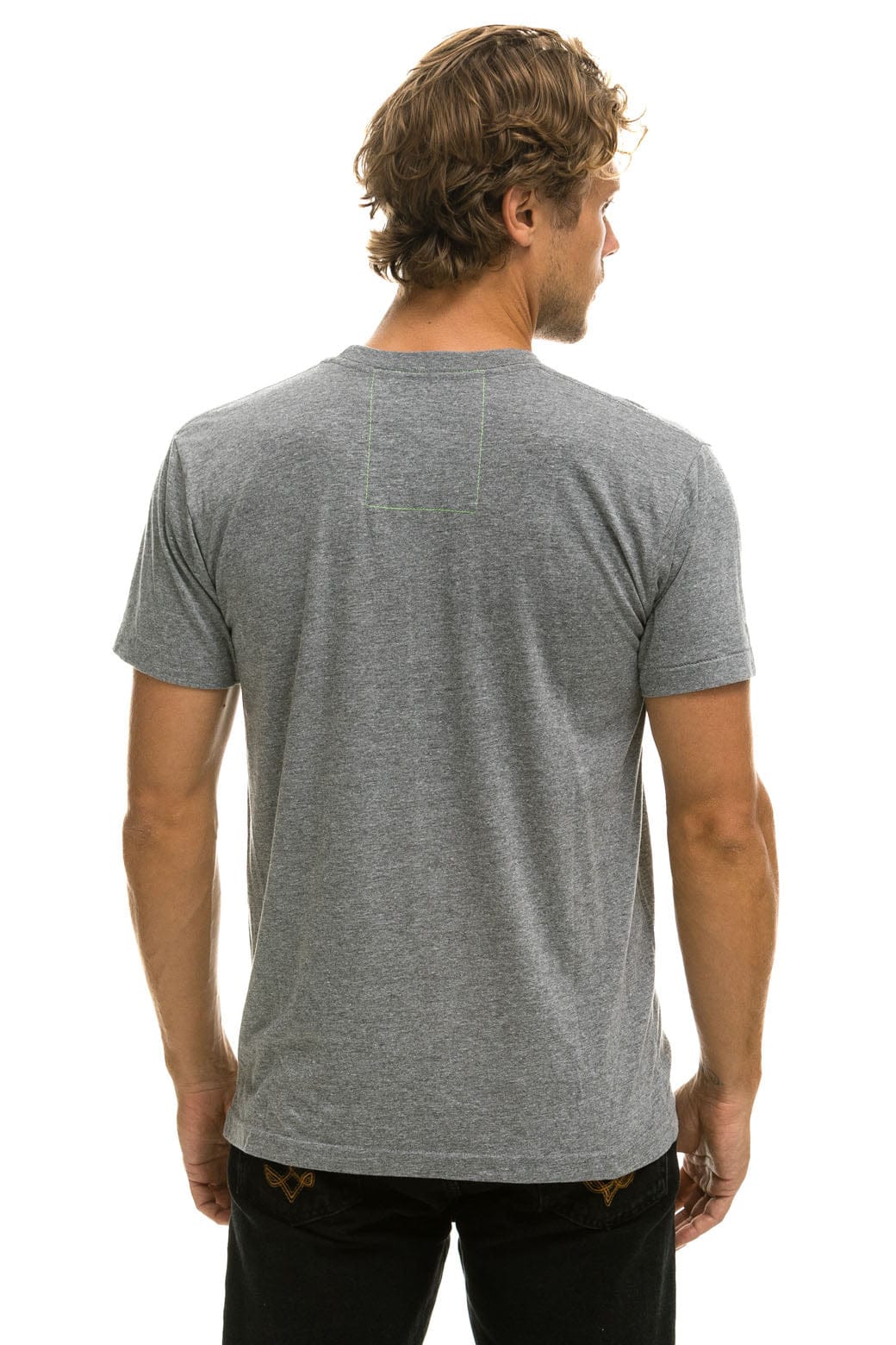 ROCK AND ROLL TEE - HEATHER GREY