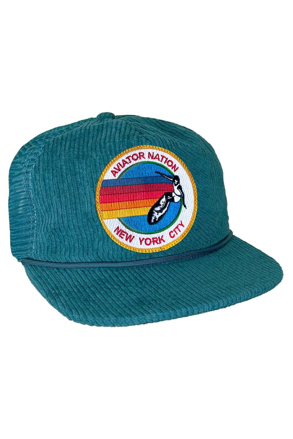 SIGNATURE NEW YORK CITY - VINTAGE CORDUROY MESH TRUCKER