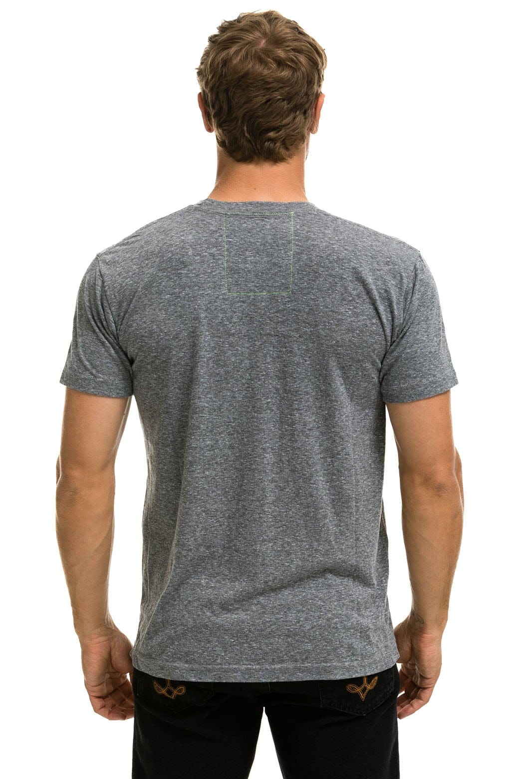 SIGNATURE SMALL VENICE CIRCLE LOGO TEE - HEATHER GREY