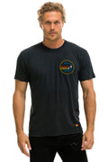 SIGNATURE SMALL VENICE CIRCLE TEE - CHARCOAL