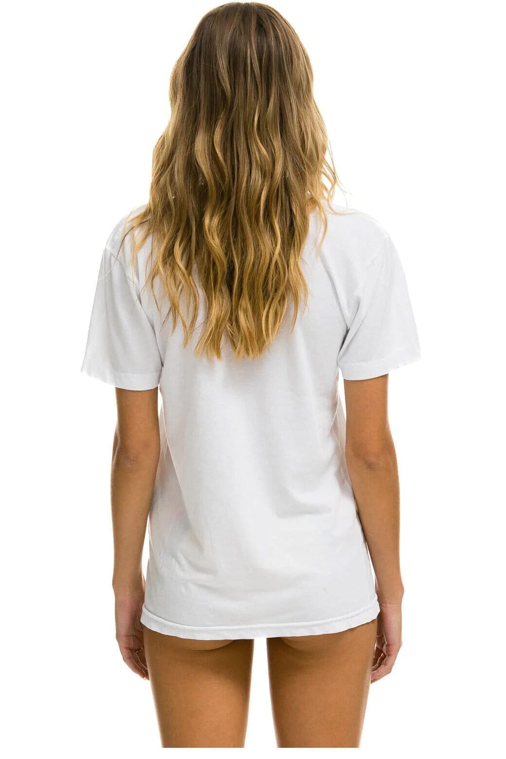 SIGNATURE SMALL VENICE CIRCLE TEE - WHITE