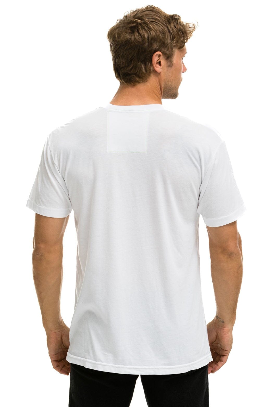 SMILEY 2 CREW TEE - WHITE