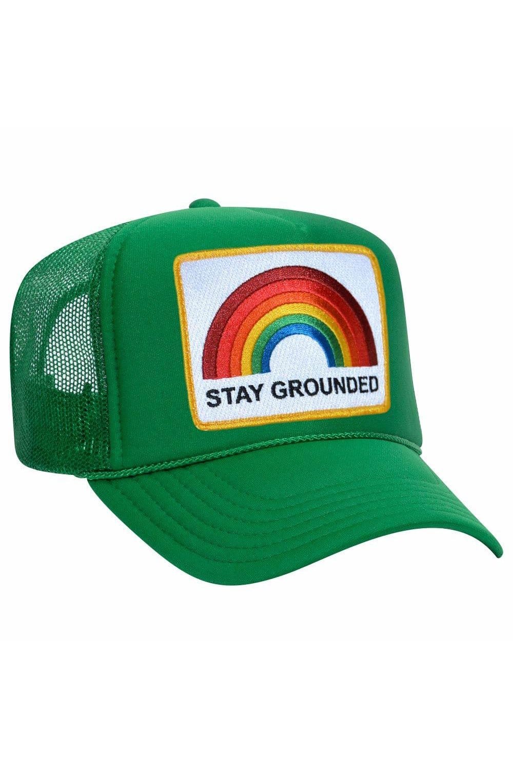 STAY GROUNDED TRUCKER HAT