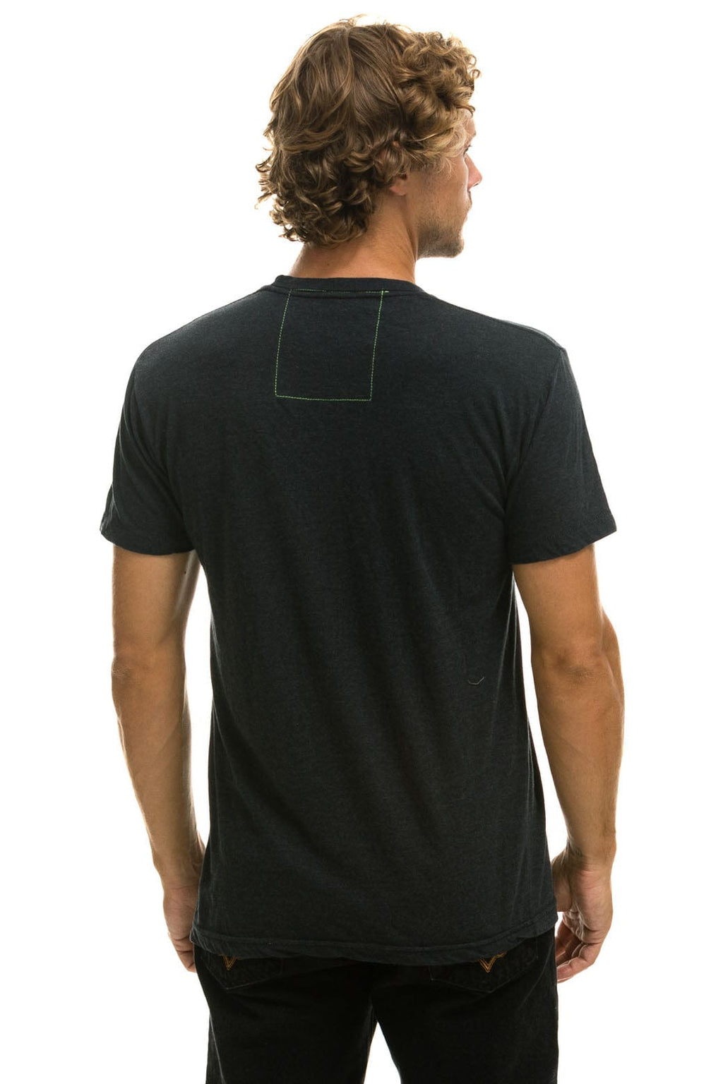 SURF NAKED TEE - CHARCOAL