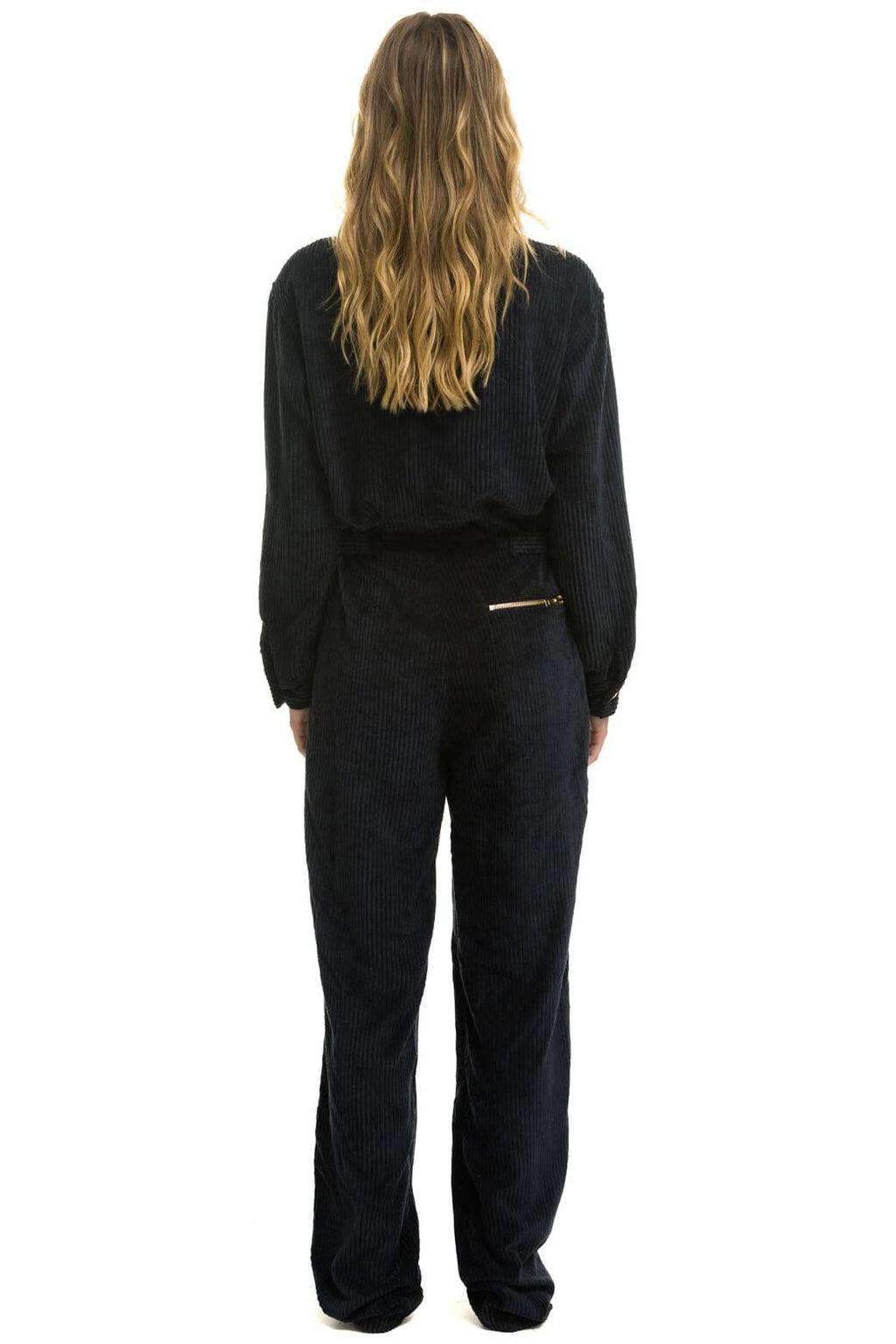 UNISEX CORDUROY FLIGHT SUIT - NAVY