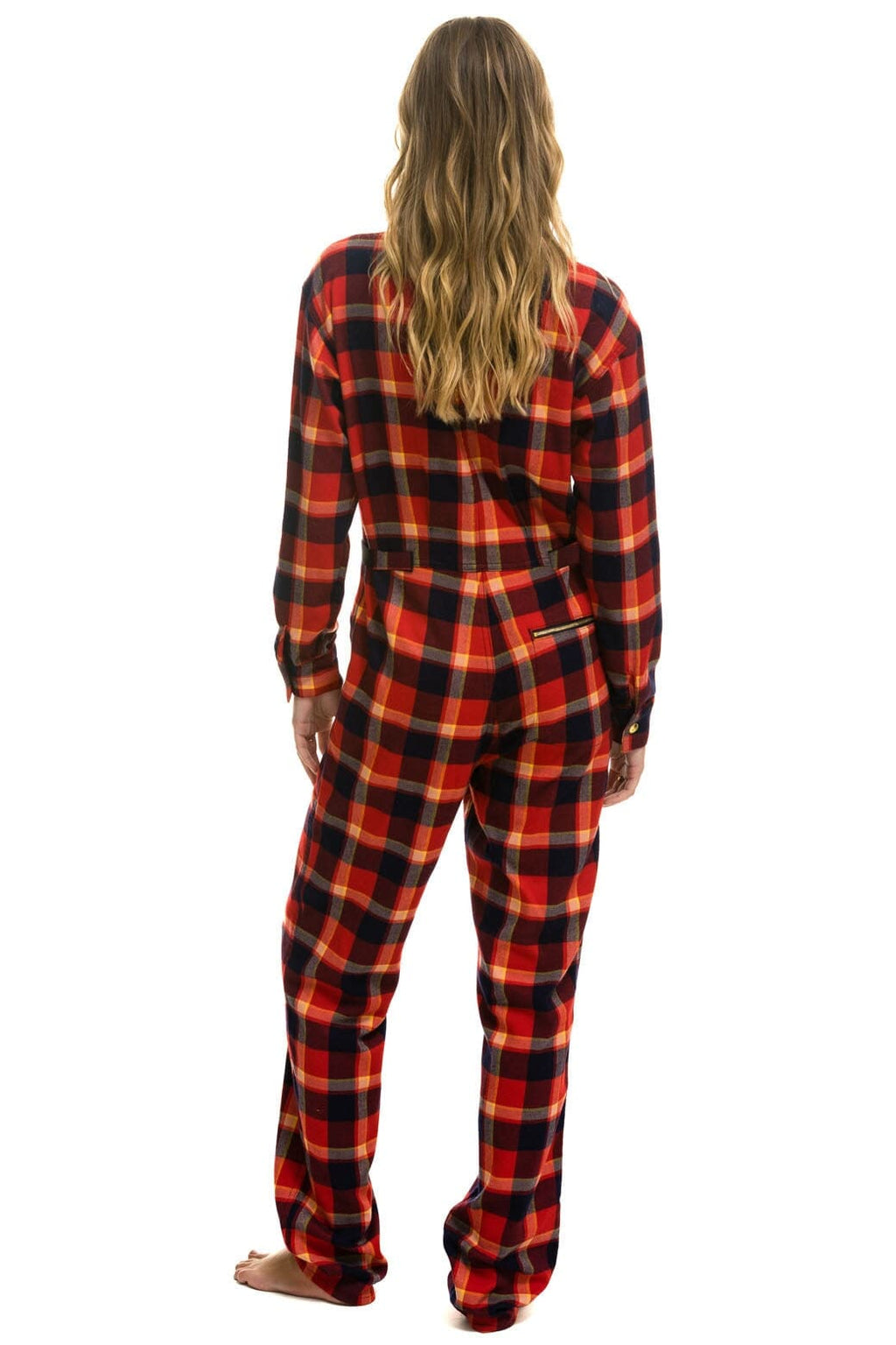 UNISEX PLAID FLIGHT SUIT - RUGBY PLAID