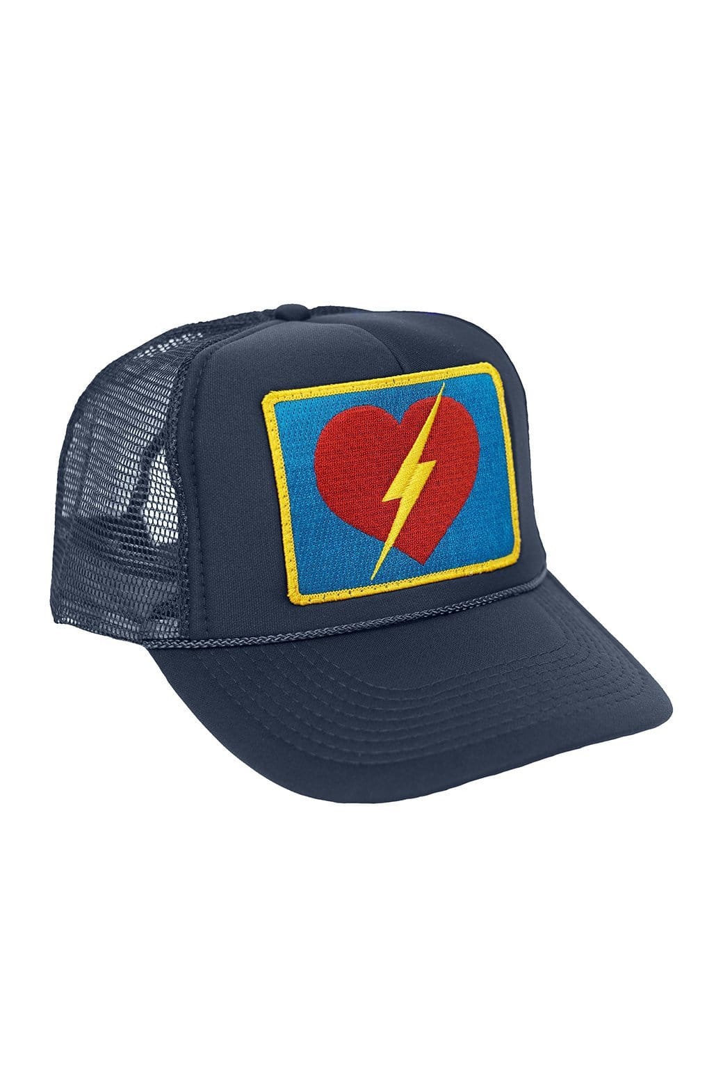 VINTAGE BOLT HEART TRUCKER HAT