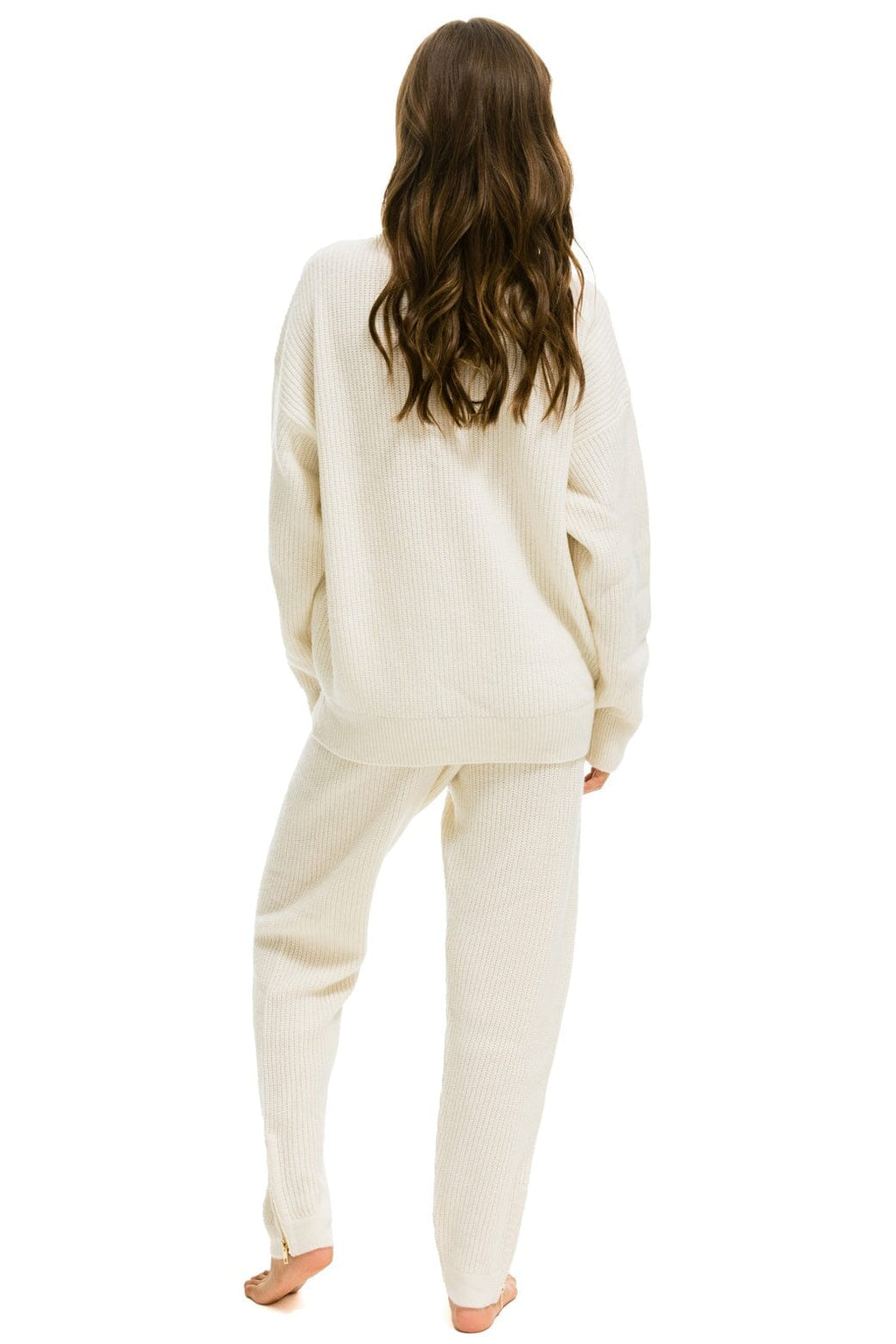 VINTAGE CABIN CASHMERE SWEATER PANT - VINTAGE WHITE