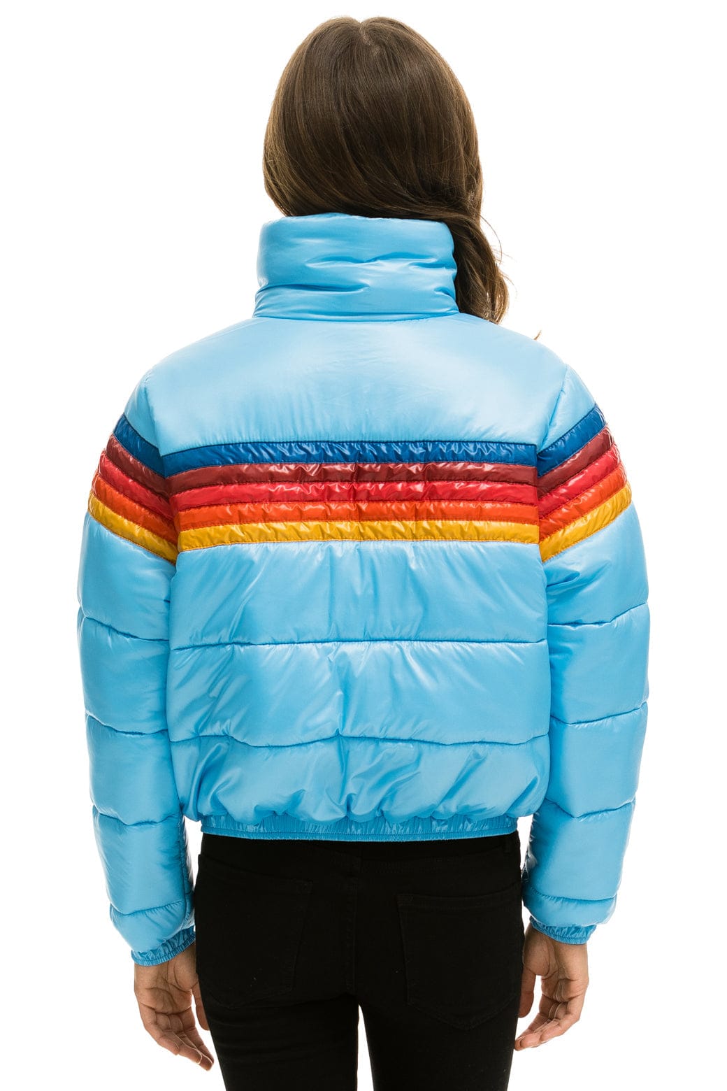 5 STRIPE APRES JACKET - GLOSSY SKY