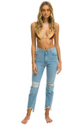 HIGH RISE SLIM BOOT JEAN - SUPER LIGHT